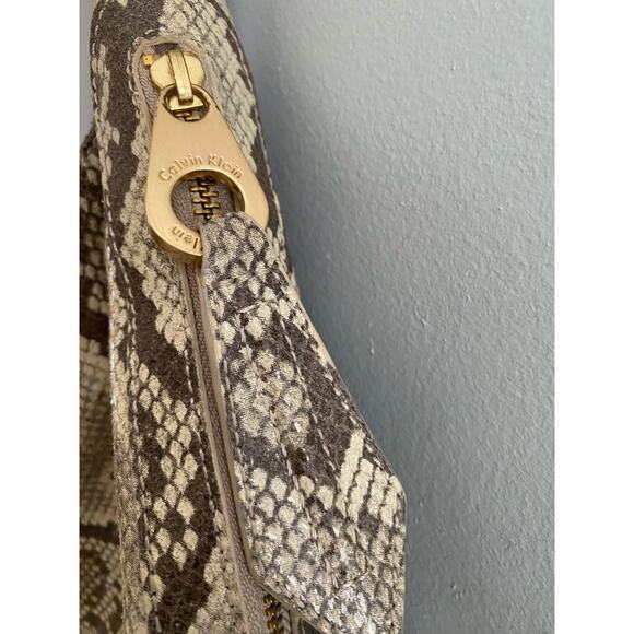 Calvin Klein Snakeskin Print Bag - Picture 6 of 9